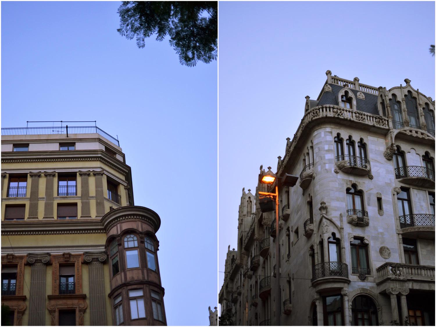buildings in barcelona